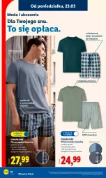 Gazetka promocyjna Lidl - Katalog ważny od 23.03 - Gazetka - ważna od 29.03 do 29.03.2026 - strona 20 - produkty: Moda, Piżama