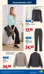 Gazetka promocyjna Lidl - Katalog ważny od 23.03 - Gazetka - ważna od 29.03 do 29.03.2026 - strona 23 - produkty: Sok, Spodnie, Bluza