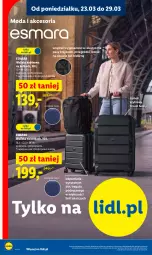 Gazetka promocyjna Lidl - Katalog ważny od 23.03 - Gazetka - ważna od 29.03 do 29.03.2026 - strona 28 - produkty: Walizka, Obuwie, Moda