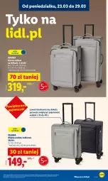 Gazetka promocyjna Lidl - Katalog ważny od 23.03 - Gazetka - ważna od 29.03 do 29.03.2026 - strona 29 - produkty: Walizka