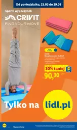 Gazetka promocyjna Lidl - Katalog ważny od 23.03 - Gazetka - ważna od 29.03 do 29.03.2026 - strona 30 - produkty: Por, Sport, Dzieci