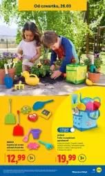 Gazetka promocyjna Lidl - Katalog ważny od 23.03 - Gazetka - ważna od 29.03 do 29.03.2026 - strona 43 - produkty: Gra, Konewka, Torba, Szufelka