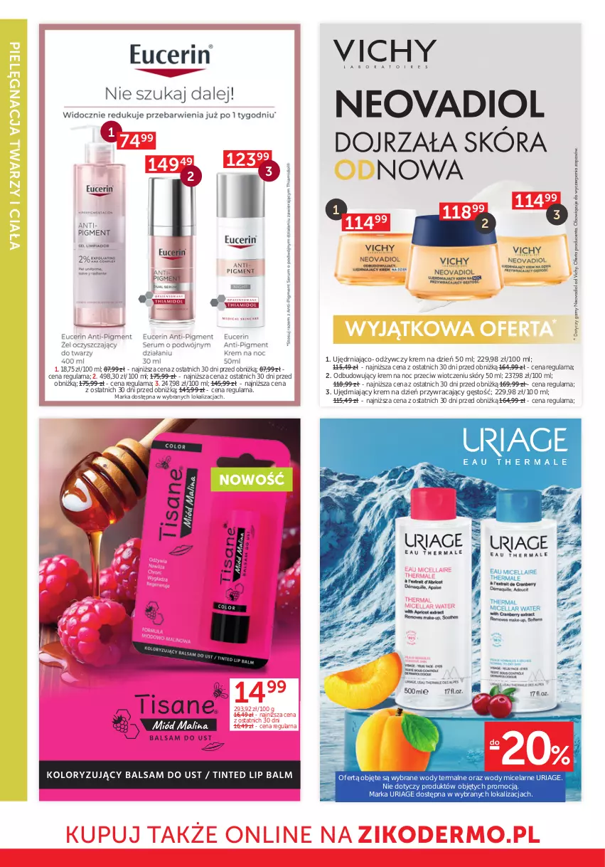 Gazetka promocyjna Ziko - Gazetka Ziko Dermo - ważna 03.04 do 15.04.2025 - strona 10 - produkty: Krem na dzień, Krem na noc