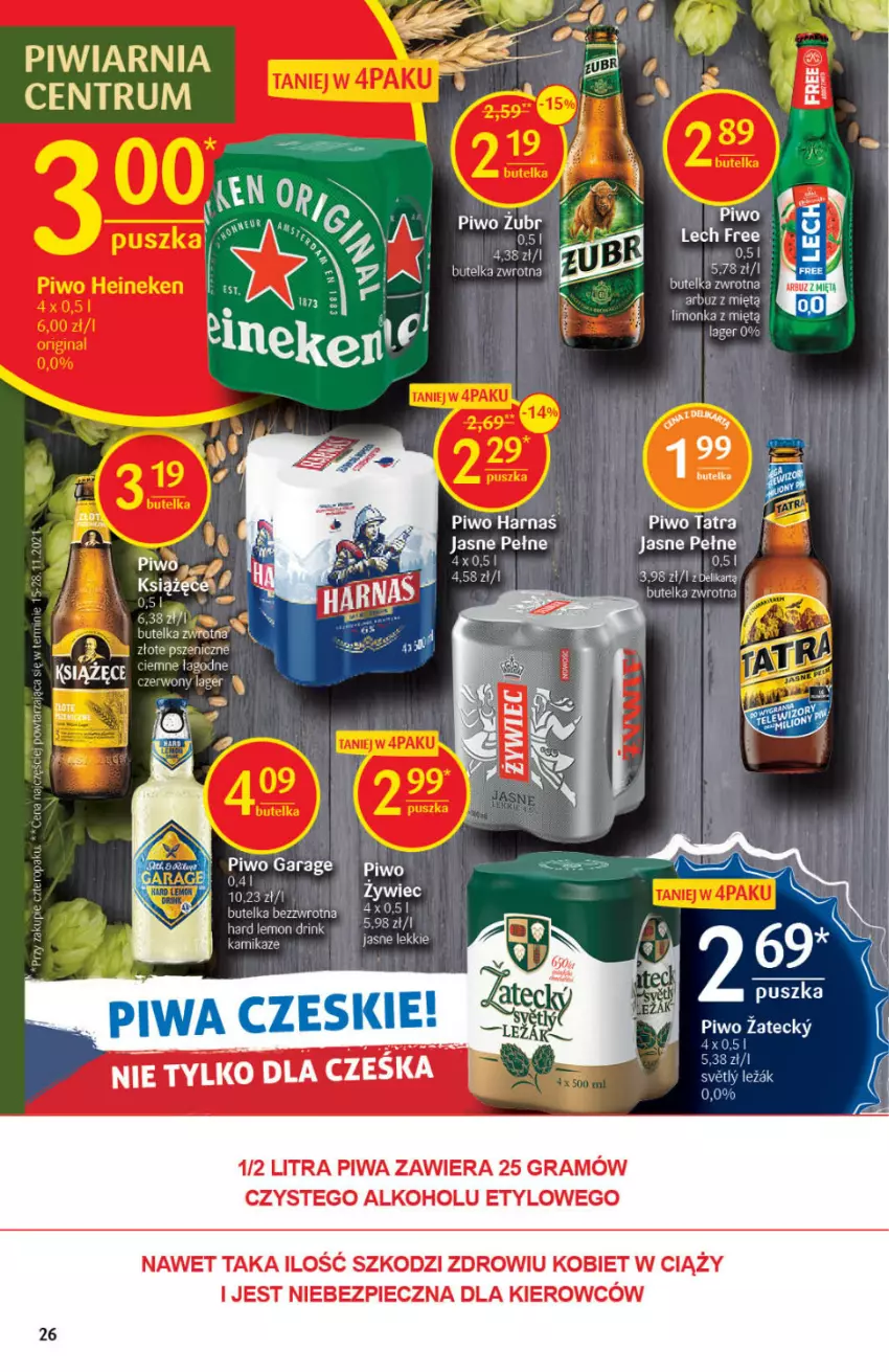 Gazetka promocyjna Delikatesy Centrum - Gazetka DC04 - ważna 27.01 do 02.02.2022 - strona 26 - produkty: Arbuz, Gra, Harnaś, Książęce, Limonka, Piec, Piwa, Piwo