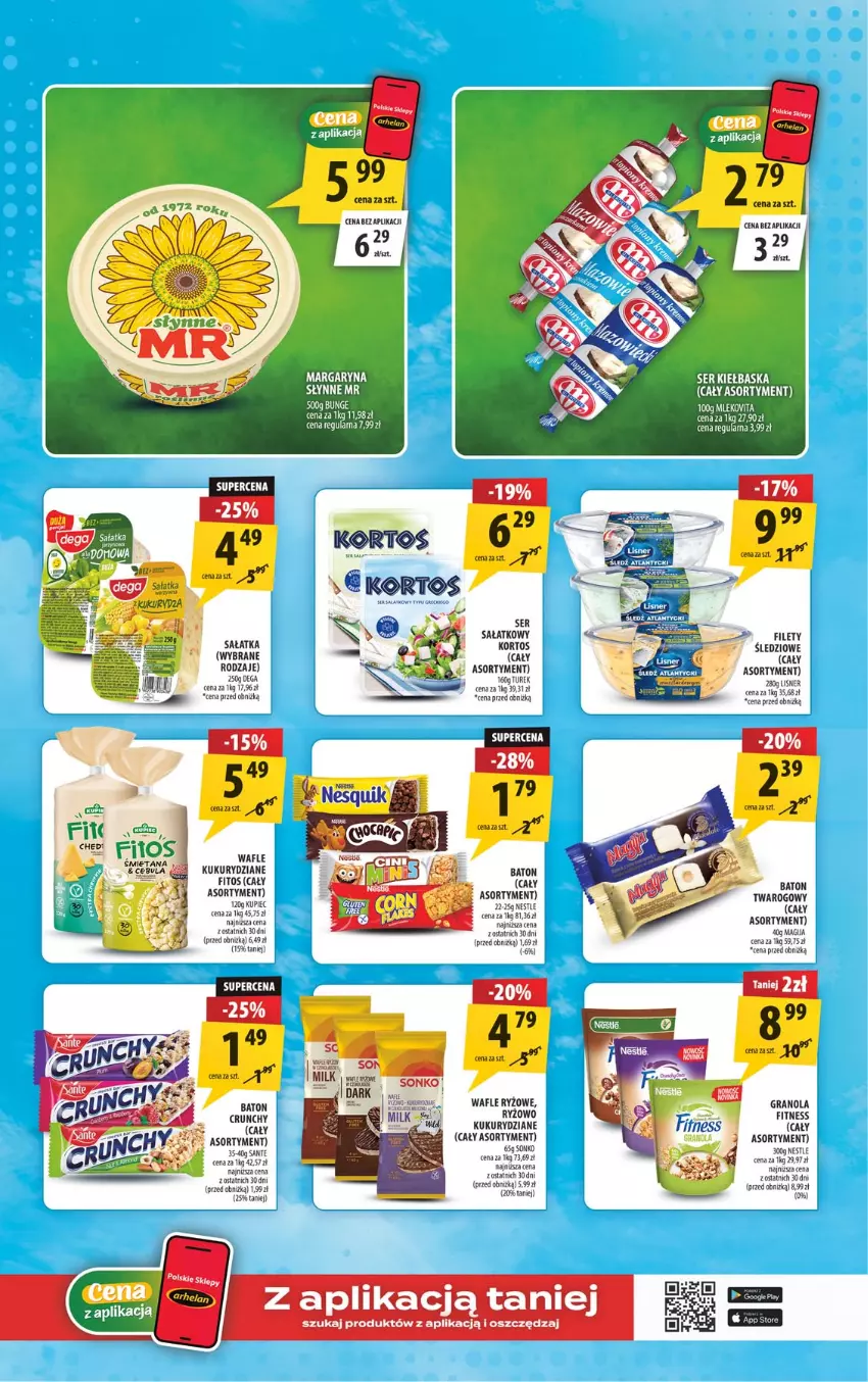 Gazetka promocyjna Arhelan - Gazetka - ważna 11.09 do 20.09.2026 - strona 7 - produkty: Gin, Gra, Granola, Magija, Mleko, Puf, Ryż, Sałat, Sałatka, Ser, Sonko, Wafle