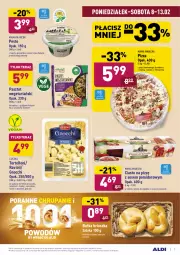 Gazetka promocyjna Aldi - ALE! CENA w ALDI - Gazetka - ważna od 13.02 do 13.02.2021 - strona 7 - produkty: Piec, Tortelloni, Sos, Ser, Por, Gra, Salami, Gnocchi, Prosciutto, Pasztet, Tera, Pesto, Pizza, Bułka brioszka, Bazyl, Bułka, Szpinak