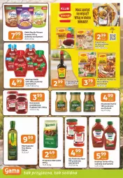 Gazetka promocyjna Gama - Gazetka Gama - Gazetka - ważna od 25.08 do 25.08.2026 - strona 8 - produkty: Ketchup, Koncentrat pomidorowy, Kujawski, Sos, Mus, Gra, Zupa, Winiary, Kotlin, Podravka, Pudliszki, Kamis, Maggi, Olej, Granola, Musztarda