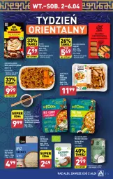 Gazetka promocyjna Aldi - Poznaj orientalne smaki - Gazetka - ważna od 06.04 do 06.04.2024 - strona 3 - produkty: Kurczak, Sajgonki, Makaron, Sos, Ryż, Kebab z kurczaka, Mleczko, Ryż basmati, Kebab, Kokos