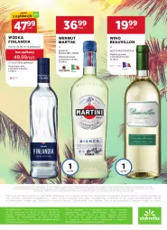 Gazetka promocyjna Stokrotka - Oferta alkoholowa - Gazetka - ważna od 11.09 do 11.09.2024 - strona 16 - produkty: Rama, Martini, Finlandia, Optima, Wódka, Wino, Fa