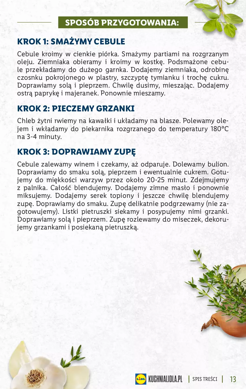 Gazetka promocyjna Lidl - KATALOG FRANCJA - ważna 21.02 do 26.02.2022 - strona 13 - produkty: Bulion, Chleb, Kawa, Lion, Masło, Nuty, Olej, Piec, Piekarnik, Pieprz, Ser, Serek, Top, Zlew