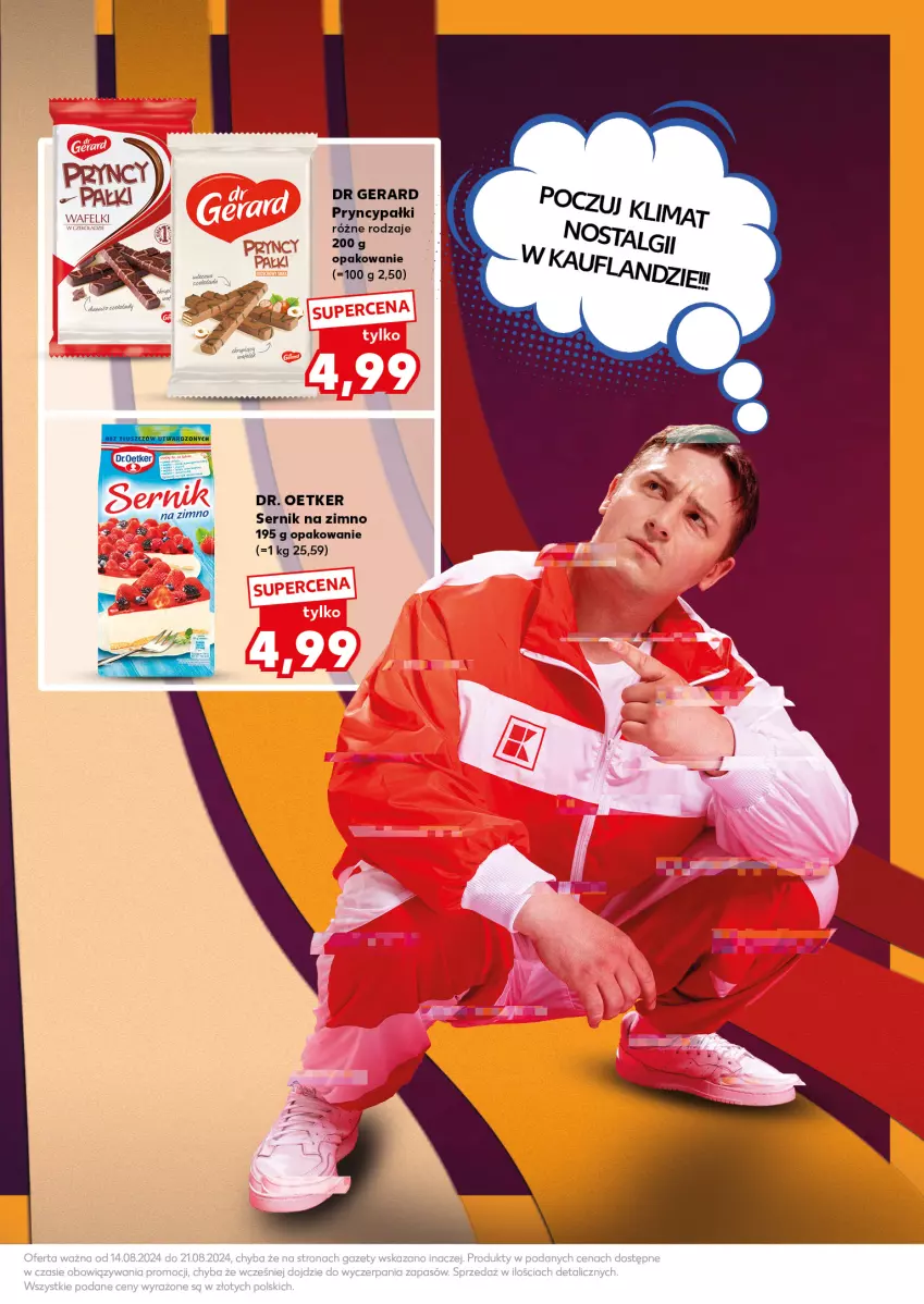 Gazetka promocyjna Kaufland - Kaufland - ważna 19.08 do 21.08.2024 - strona 31 - produkty: Dr Gerard, Dr. Oetker, Ser