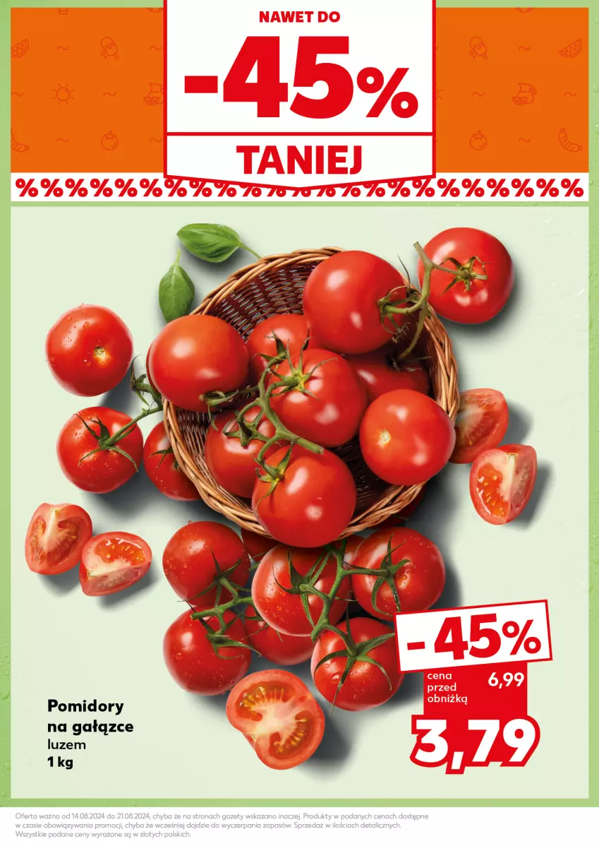 Gazetka promocyjna Kaufland - Kaufland - ważna 19.08 do 21.08.2024 - strona 5 - produkty: Pomidory