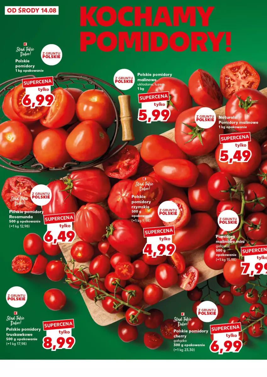 Gazetka promocyjna Kaufland - Kaufland - ważna 19.08 do 21.08.2024 - strona 8 - produkty: Grunt, Pomidory