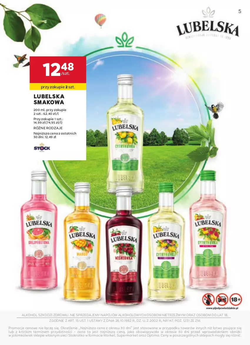 Gazetka promocyjna Stokrotka - W dobrym smaku! - ważna 19.02 do 18.03.2026 - strona 5 - produkty: Optima