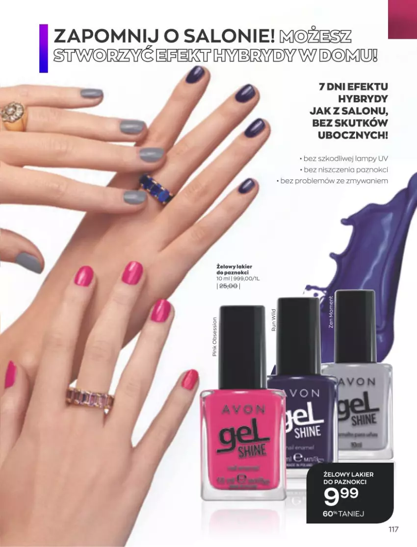 Gazetka promocyjna Avon - Marzec - ważna 01.03 do 31.03.2021 - strona 113 - produkty: Lakier, Lakier do paznokci