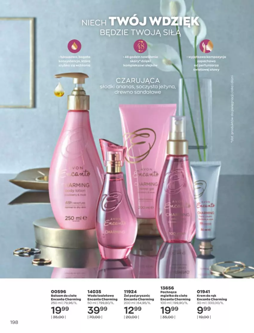 Gazetka promocyjna Avon - Marzec - ważna 01.03 do 31.03.2021 - strona 194 - produkty: Ananas, Olej, Perfum, Sandał, Woda, Woda toaletowa