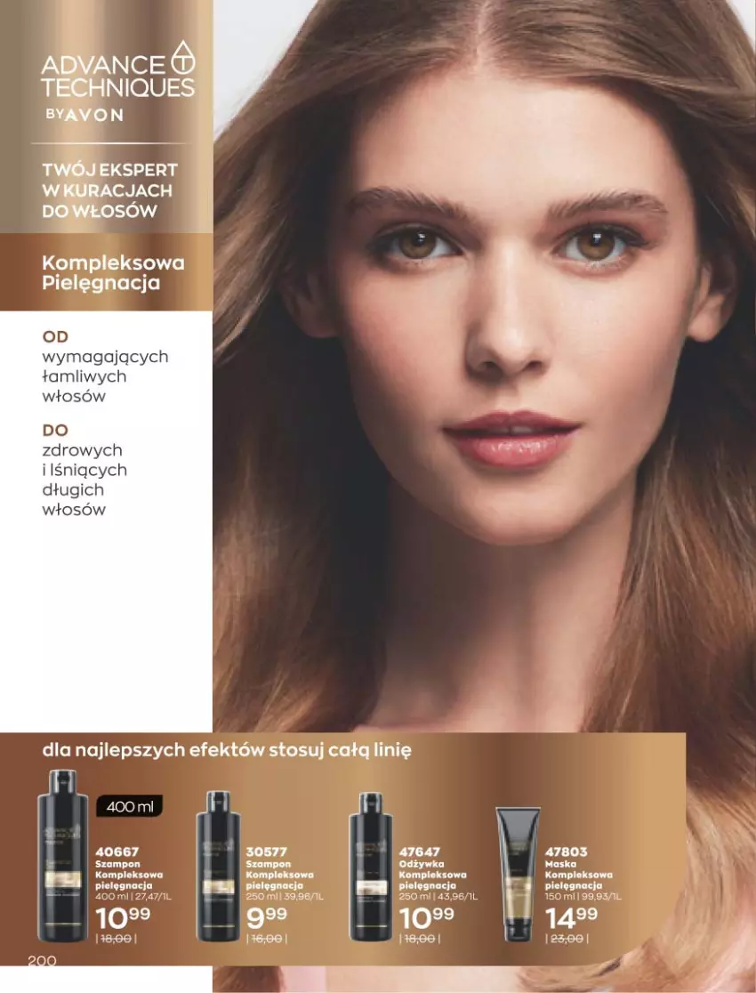 Gazetka promocyjna Avon - Marzec - ważna 01.03 do 31.03.2021 - strona 196 - produkty: Odżywka, Szampon