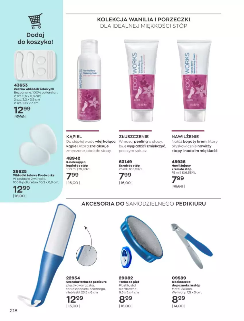 Gazetka promocyjna Avon - Marzec - ważna 01.03 do 31.03.2021 - strona 214 - produkty: Papier, Peeling, Por, Ser, Tarka, Top