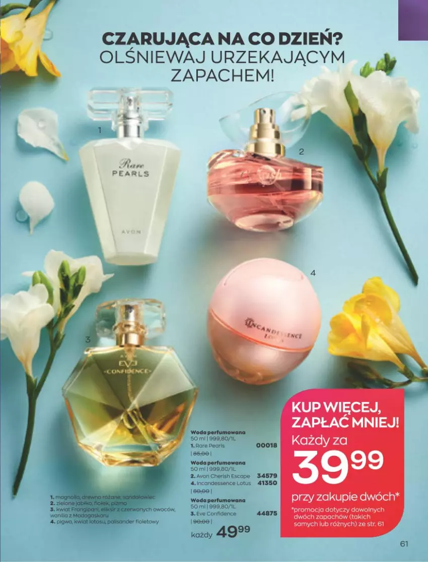 Gazetka promocyjna Avon - Marzec - ważna 01.03 do 31.03.2021 - strona 57 - produkty: Perfum, Woda, Woda perfumowana