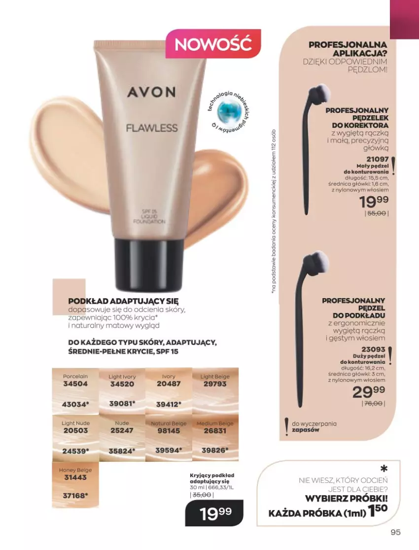 Gazetka promocyjna Avon - Marzec - ważna 01.03 do 31.03.2021 - strona 91 - produkty: Podkład