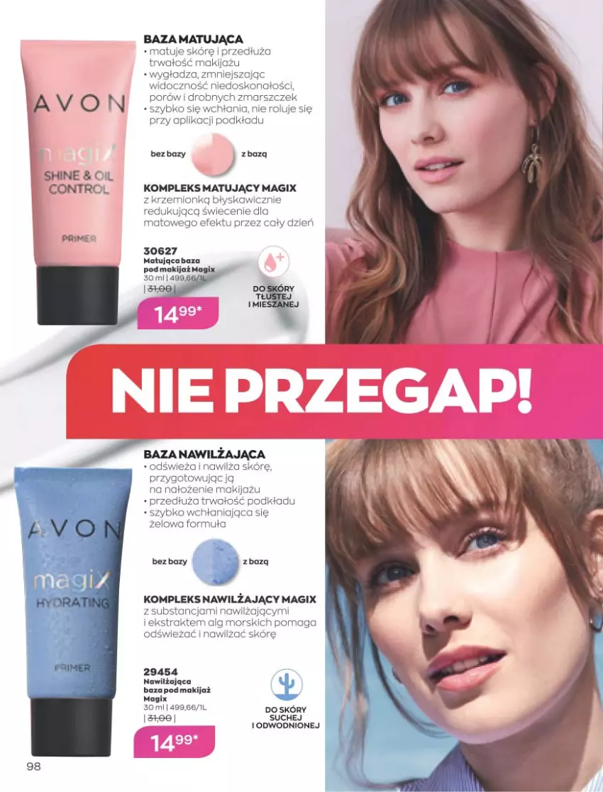 Gazetka promocyjna Avon - Marzec - ważna 01.03 do 31.03.2021 - strona 94 - produkty: Control, LG, Makijaż, Mars, Podkład, Por