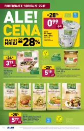 Gazetka promocyjna Aldi - SUPER SMACZNE OKAZJE - Gazetka - ważna od 25.09 do 25.09.2021 - strona 16 - produkty: Chrzan, Ser, Papaja, Orzeszki, Migdały, Jogurt, Sezam, Tonik, Miód, Baton, Bio Batonik, Orzeszki ziemne, Kokos