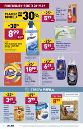 Gazetka promocyjna Aldi - SUPER SMACZNE OKAZJE - Gazetka - ważna od 25.09 do 25.09.2021 - strona 20 - produkty: Kurczak, Sok, Por, Proszek do prania, Clin, Tera, Wkładki urologiczne, Vizir, Płyn do płukania, Schauma, Szampon, Wkładki, Lenor, Pedigree, Sucha karma, Fa