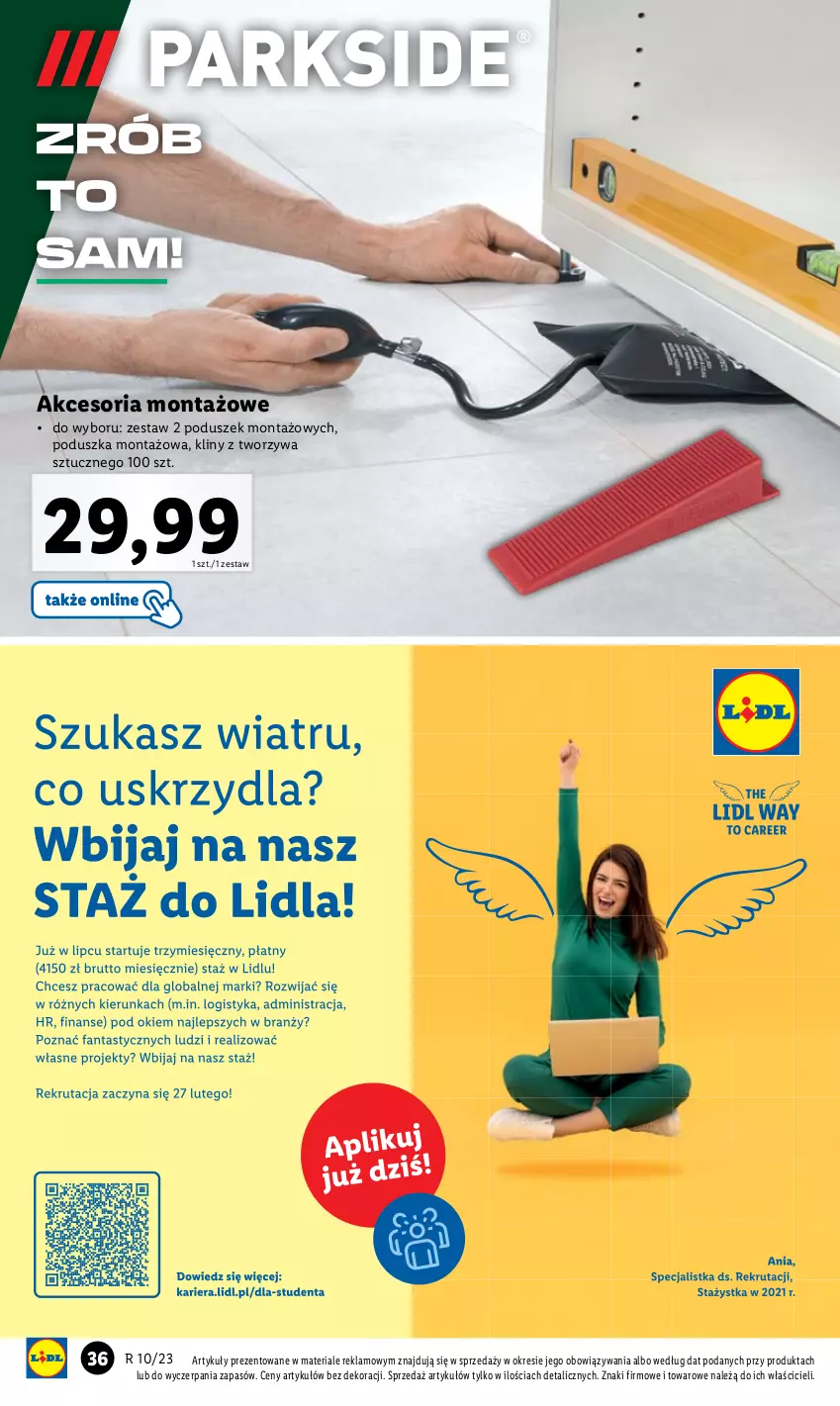 Gazetka promocyjna Lidl - GAZETKA - ważna 06.03 do 11.03.2023 - strona 42 - produkty: Poduszka