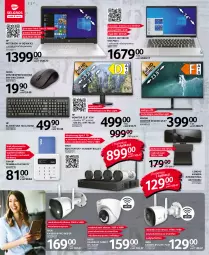 Gazetka promocyjna Selgros - Oferta przemysłowa - Gazetka - ważna od 19.01 do 19.01.2022 - strona 10 - produkty: Hama, Kamera internetowa, Notebook, Klawiatura, Lenovo, Mikrofon, Mysz bezprzewodowa, Kamera, Kamery, Mysz, Procesor, Monitor, Reflektor, Obraz, Smartfon, Intel, HP, Fa