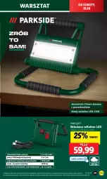 Gazetka promocyjna Lidl - GAZETKA - Gazetka - ważna od 10.08 do 10.08.2024 - strona 33 - produkty: Parkside, Rum, Por, Reflektor LED, Reflektor, Powerbank, Akumulator