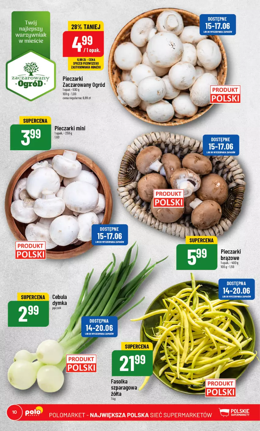 Gazetka promocyjna PoloMarket - Gazetka pomocyjna - ważna 14.06 do 20.06.2023 - strona 10 - produkty: Cebula, Fa, Ogród, Piec