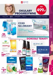 Gazetka promocyjna Super Pharm - Gazetka - Gazetka - ważna od 16.03 do 16.03.2022 - strona 21 - produkty: Naturell, Soczewki kontaktowe, Por, Rama, Krople do oczu, Zdrowie, Unimil, Komputer, Prezerwatyw, Gres, Suplement diety, Olej