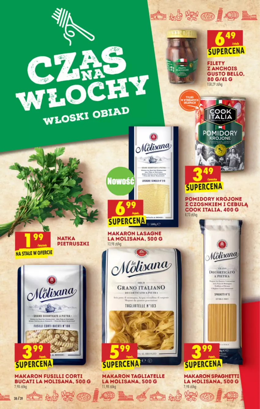 Gazetka promocyjna Biedronka - W tym tygodniu - ważna 27.01 do 02.02.2022 - strona 38 - produkty: Bell, Fa, Gra, Isana, Lasagne, LG, Makaron, Pomidory, Sos, Spaghetti, Taca, Tagliatelle