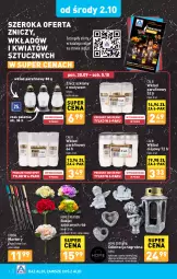 Gazetka promocyjna Aldi - Artykuły przemysłowe i tekstylia - Gazetka - ważna od 05.10 do 05.10.2024 - strona 6 - produkty: Sok, Por, Marker, Bukiet, Znicz, Olej, Wkład olejowy