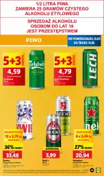 Gazetka promocyjna Lidl - GAZETKA - Gazetka - ważna od 14.05 do 14.05.2025 - strona 53 - produkty: Piwo, Gra, Heineken, Carlsberg, Lech Premium
