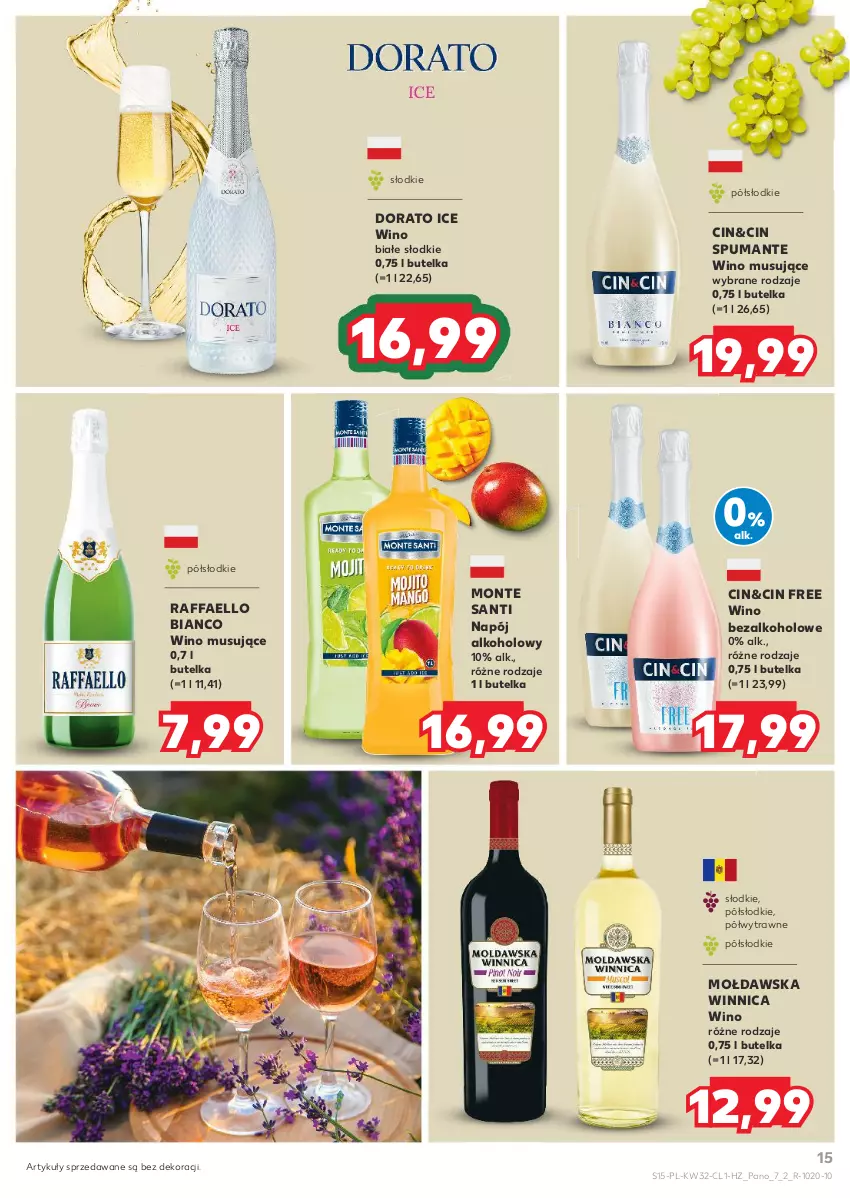 Gazetka promocyjna Kaufland - Barek Kauflandu - ważna 08.08 do 21.08.2024 - strona 15 - produkty: Fa, Monte, Monte Santi, Mus, Napój, Puma, Raffaello, Wino, Wino bezalkoholowe, Wino musujące