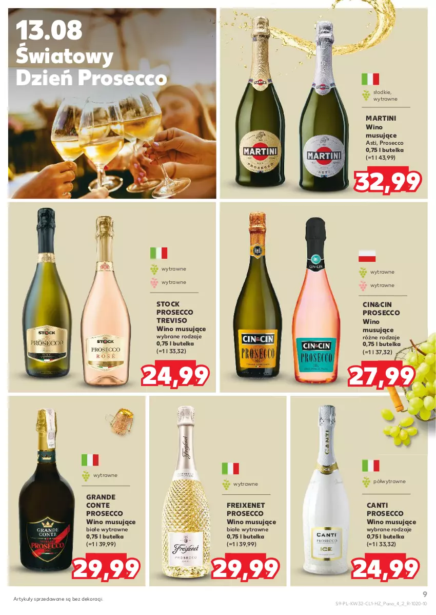 Gazetka promocyjna Kaufland - Barek Kauflandu - ważna 08.08 do 21.08.2024 - strona 9 - produkty: Gra, Martini, Mus, Prosecco, Stock, Wino, Wino musujące