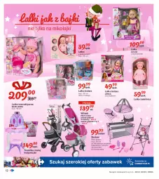 Gazetka promocyjna Carrefour - Gazetka Carrefour Zabawki - Gazetka - ważna od 28.11 do 28.11.2021 - strona 12 - produkty: Tera, Lalka interaktywna, Baby Born, Toaletka, Wózek, Lalka