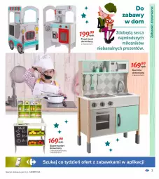 Gazetka promocyjna Carrefour - Gazetka Carrefour Zabawki - Gazetka - ważna od 28.11 do 28.11.2021 - strona 3 - produkty: Ser, Kuchnia, Zabawki drewniane, Food truck