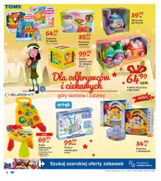 Gazetka promocyjna Carrefour - Gazetka Carrefour Zabawki - Gazetka - ważna od 28.11 do 28.11.2021 - strona 8 - produkty: Chodzik, Stolik, Zabawka, Garnuszek, Traktor