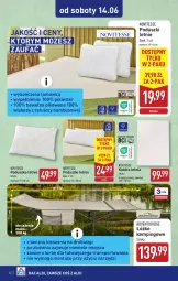 Gazetka promocyjna Aldi - Pełna oferta - Gazetka - ważna od 14.06 do 14.06.2025 - strona 32 - produkty: Por, Kołdra, Tran, Wełna, Sport, Poduszka, HP, Fa