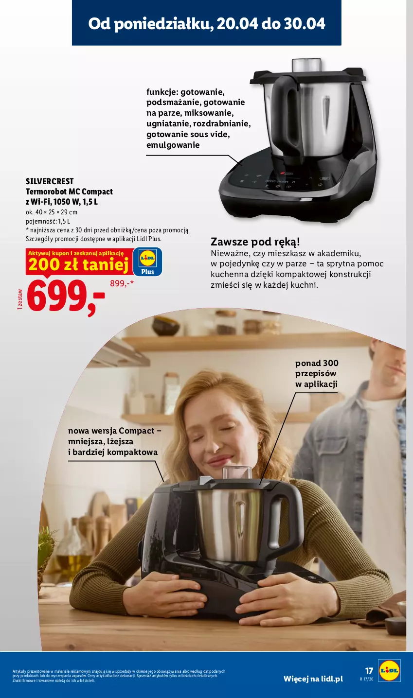 Gazetka promocyjna Lidl - Katalog ważny od 20.04 - ważna 20.04 do 26.04.2026 - strona 19 - produkty: LG, Robot, Silvercrest