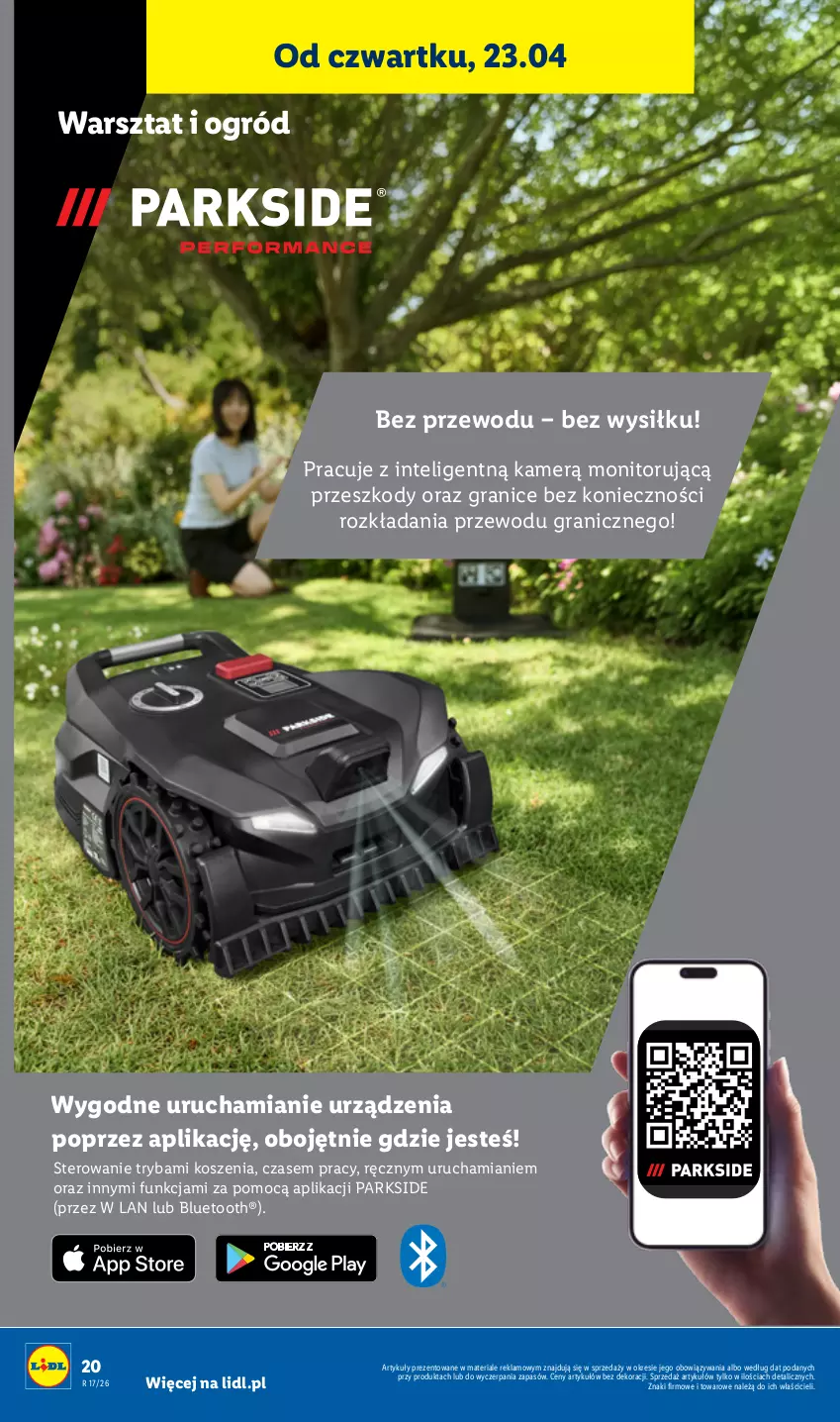 Gazetka promocyjna Lidl - Katalog ważny od 20.04 - ważna 20.04 do 26.04.2026 - strona 32 - produkty: Gra, Intel, Kosz, Monitor, Ogród, Parkside, Ryba