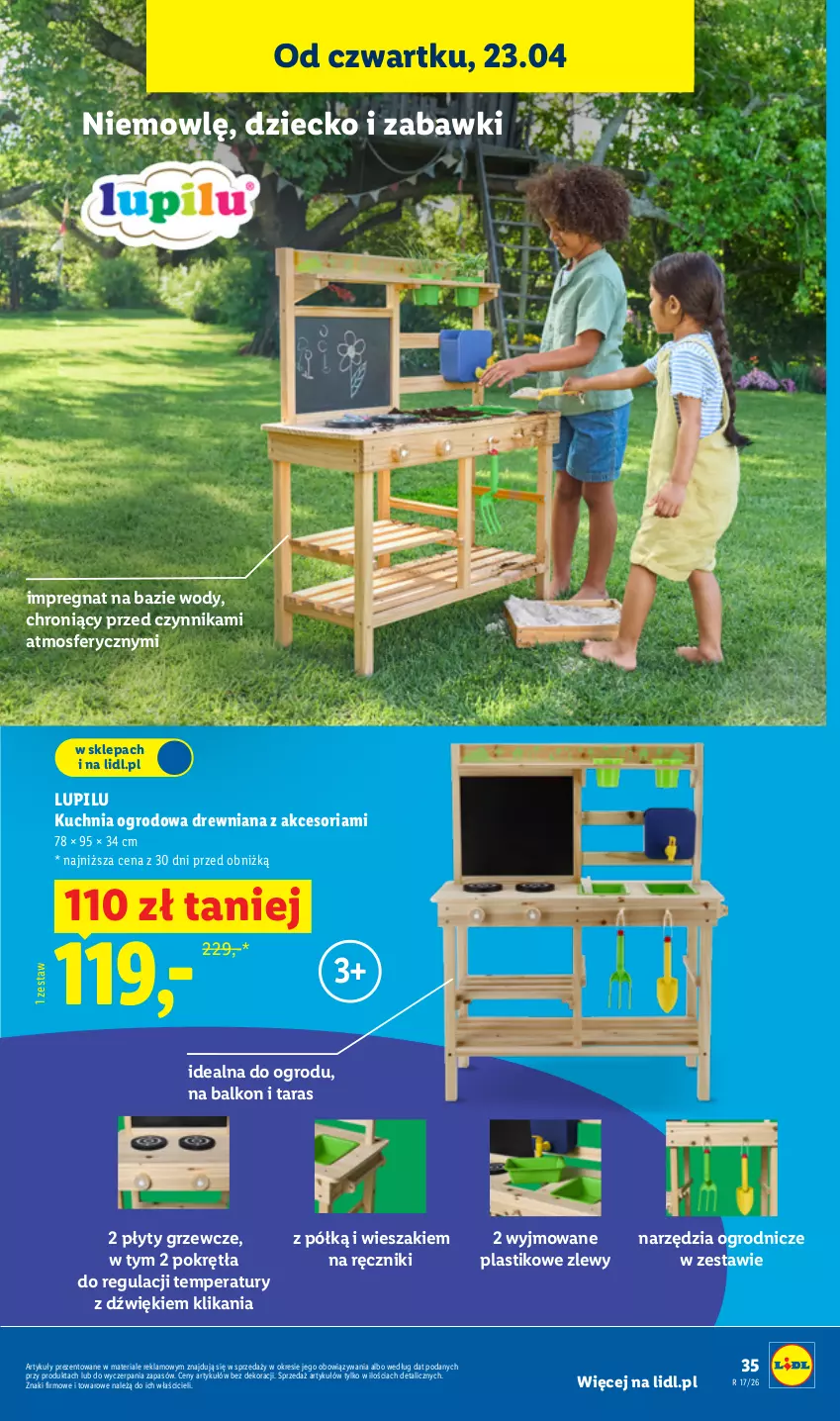 Gazetka promocyjna Lidl - Katalog ważny od 20.04 - ważna 20.04 do 26.04.2026 - strona 47 - produkty: Kuchnia, Ręcznik, Wieszak, Zlew