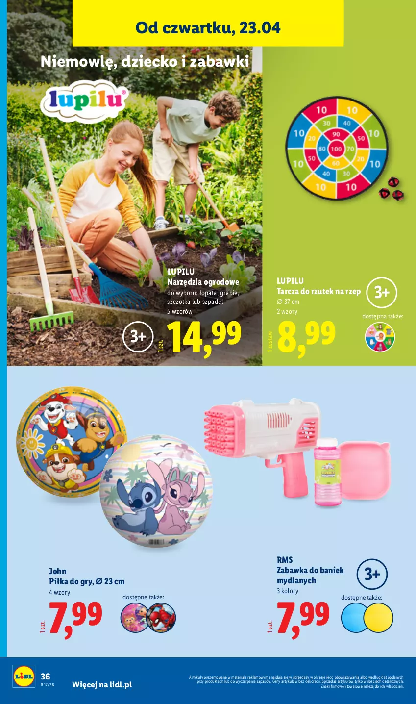 Gazetka promocyjna Lidl - Katalog ważny od 20.04 - ważna 20.04 do 26.04.2026 - strona 48 - produkty: Gra, Gry, Szczotka, Zabawka