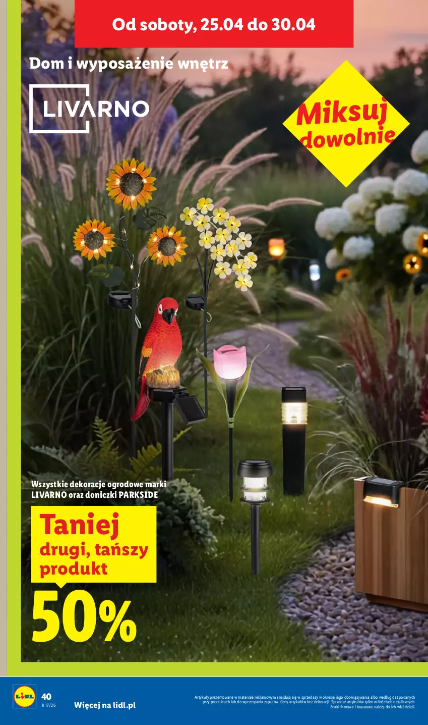 Gazetka promocyjna Lidl - Katalog ważny od 20.04 - ważna 20.04 do 26.04.2026 - strona 54 - produkty: Ivar, Parkside