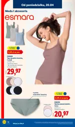 Gazetka promocyjna Lidl - Katalog ważny od 20.04 - Gazetka - ważna od 26.04 do 26.04.2026 - strona 12 - produkty: Top, Sok, Moda, Figi