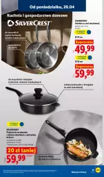 Gazetka promocyjna Lidl - Katalog ważny od 20.04 - Gazetka - ważna od 26.04 do 26.04.2026 - strona 17 - produkty: Silvercrest, Ser, Por, Kuchnia, LANA, Patelnia