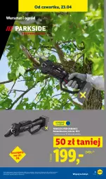 Gazetka promocyjna Lidl - Katalog ważny od 20.04 - Gazetka - ważna od 26.04 do 26.04.2026 - strona 3 - produkty: Parkside, Sekator, Ogród, Akumulator