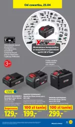 Gazetka promocyjna Lidl - Katalog ważny od 20.04 - Gazetka - ważna od 26.04 do 26.04.2026 - strona 37 - produkty: Parkside, Ser, Intel, Akumulator